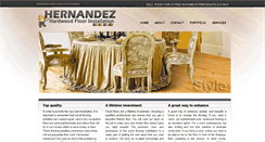 Desktop Screenshot of hernandezhardwoodfloor.com